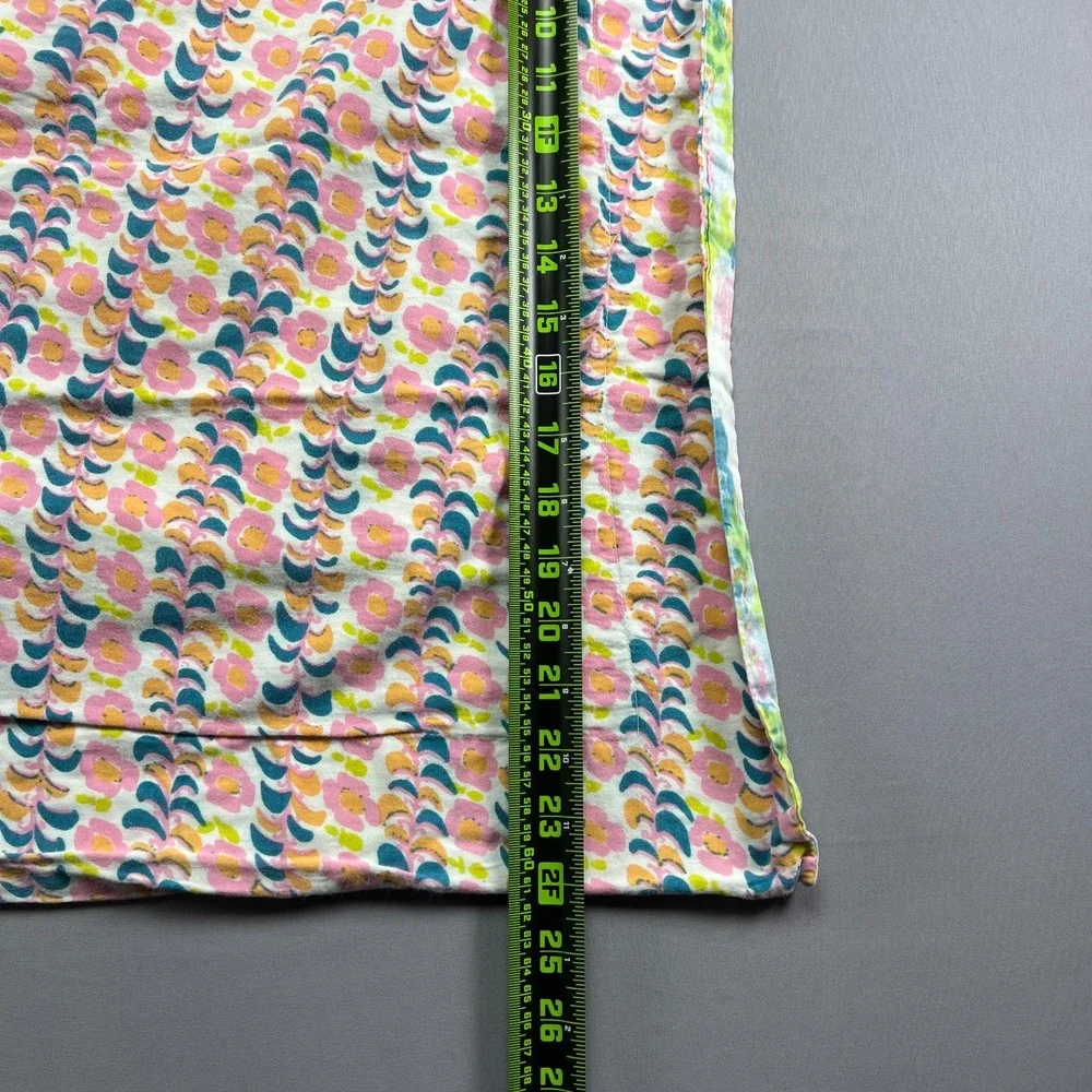 Set Of 2 Standard Pillow Shams Multicolor Abstract Colorful Bedding (24